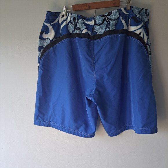 Speedo Mens Swim Trunks XL Board Shorts mesh Lined Drawstring - Picture 6 of 12